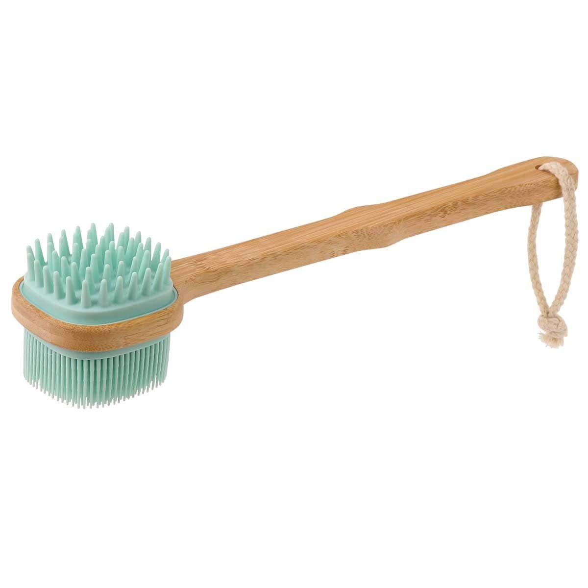 Relaxus Dual-Sided Silicone Bath Brush