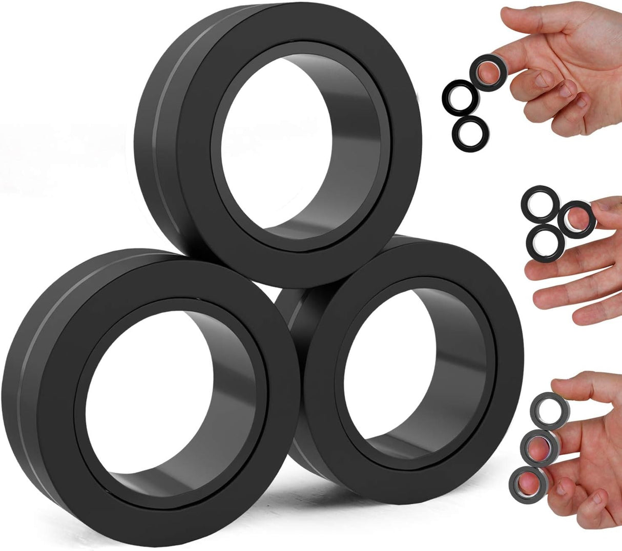 Magnetic Rings Fidget Toy