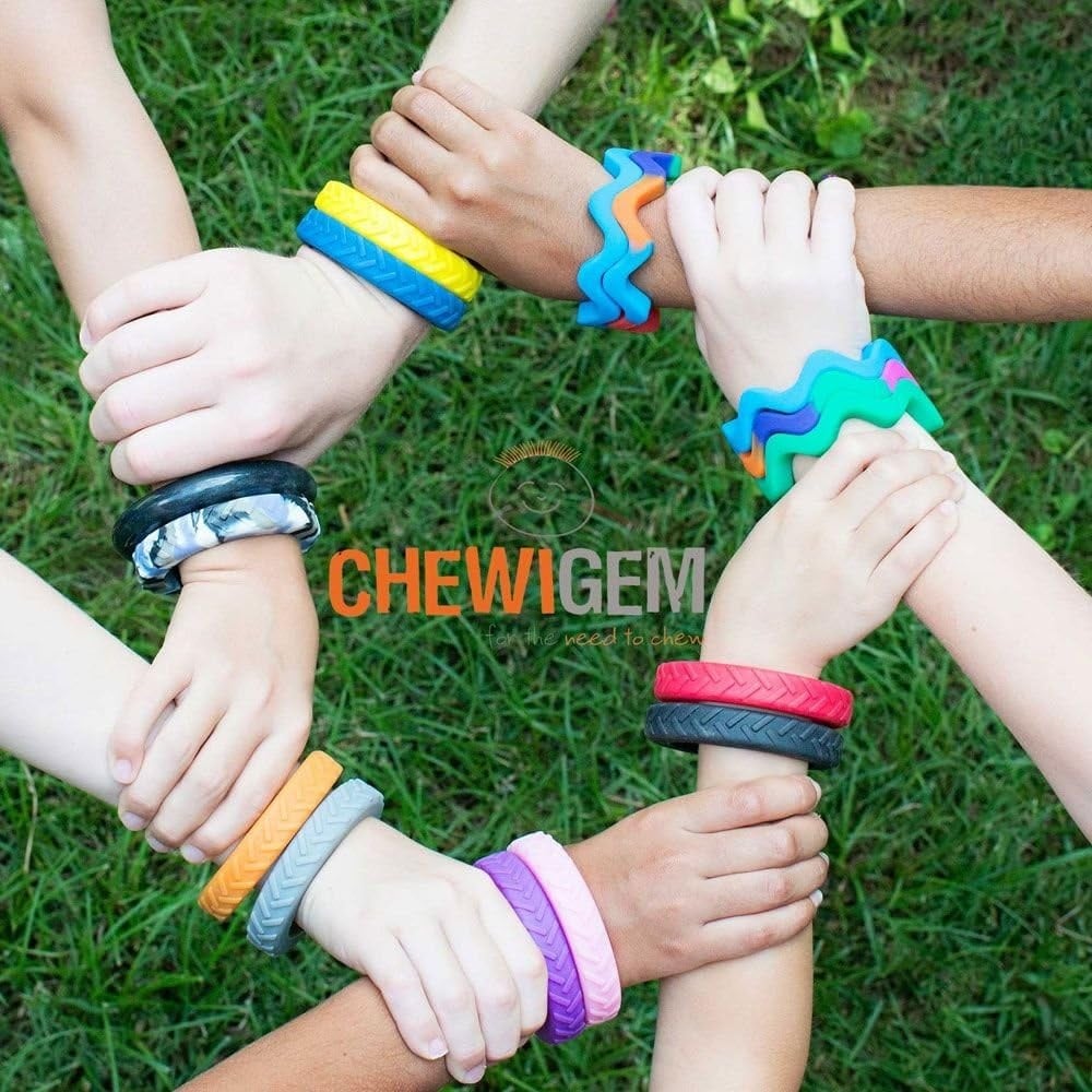 Chewigem Tread Sensory Chew Bangle