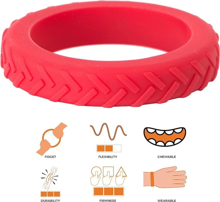 Chewigem Tread Sensory Chew Bangle