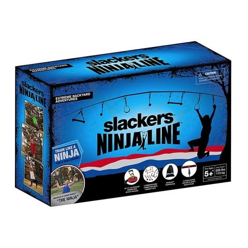 b4 Adventure NinjaLine 36’ Intro Kit with 7 Hanging Obstacles