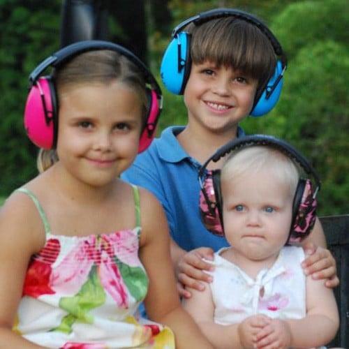 Banz Earmuffs Kids Hearing Protection 2-12+ Years by Baby Banz