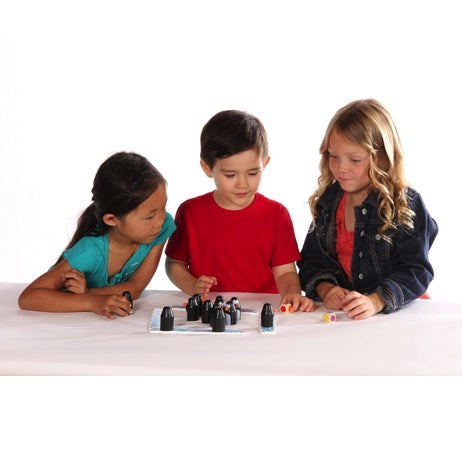 Blue Orange Pengoloo Wooden Memory Game