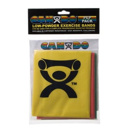 Cando Resistance Exercise Latex Bands (Set of 3)