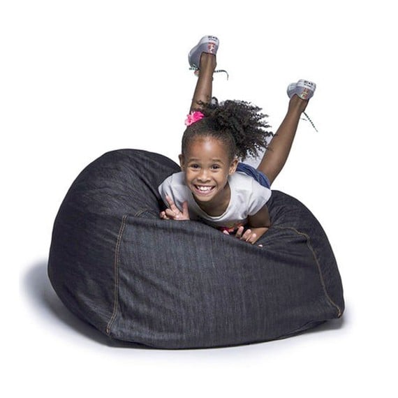 JAXX Black Denim Pillow Saxx Multi-Position Pillow & Crash Pad