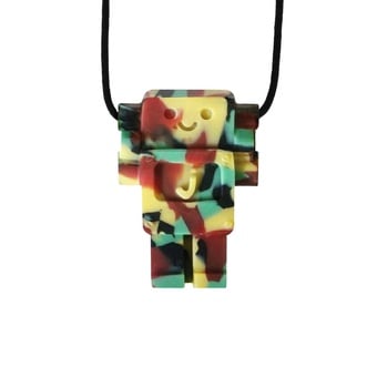 Jellystone Chewelry Junior Robot Soft-Bite Pendant