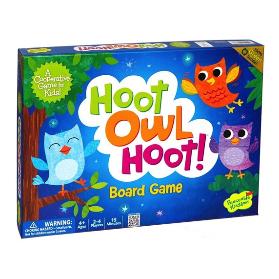Peaceable Kingdom Hoot Owl Hoot! Award Winning Cooperative Board Game