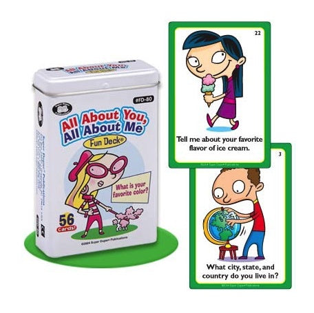 Super Duper® All About You and Me Fun Deck®