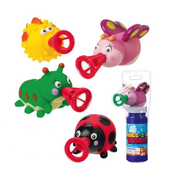 Assorted Mini Squee-Z-Bubs Bubble Makers