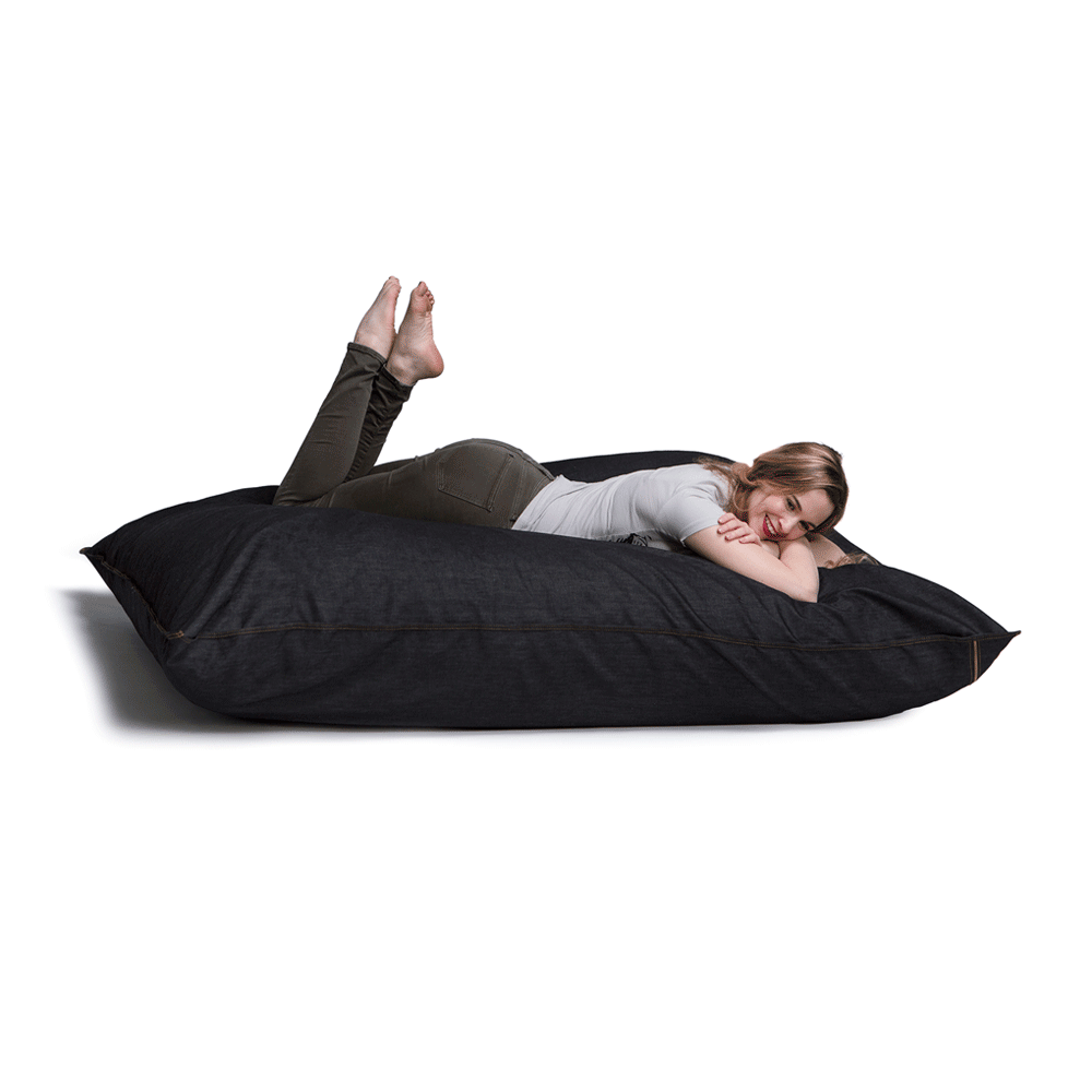 JAXX Black Denim Pillow Saxx Multi-Position Pillow & Crash Pad