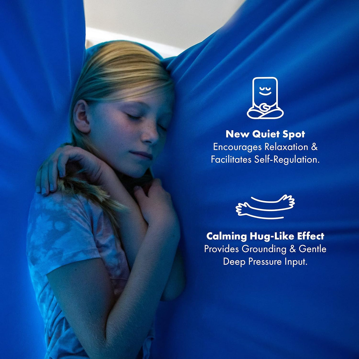 Harkla Compression Sensory Swing & Swivel for Kids & Adults