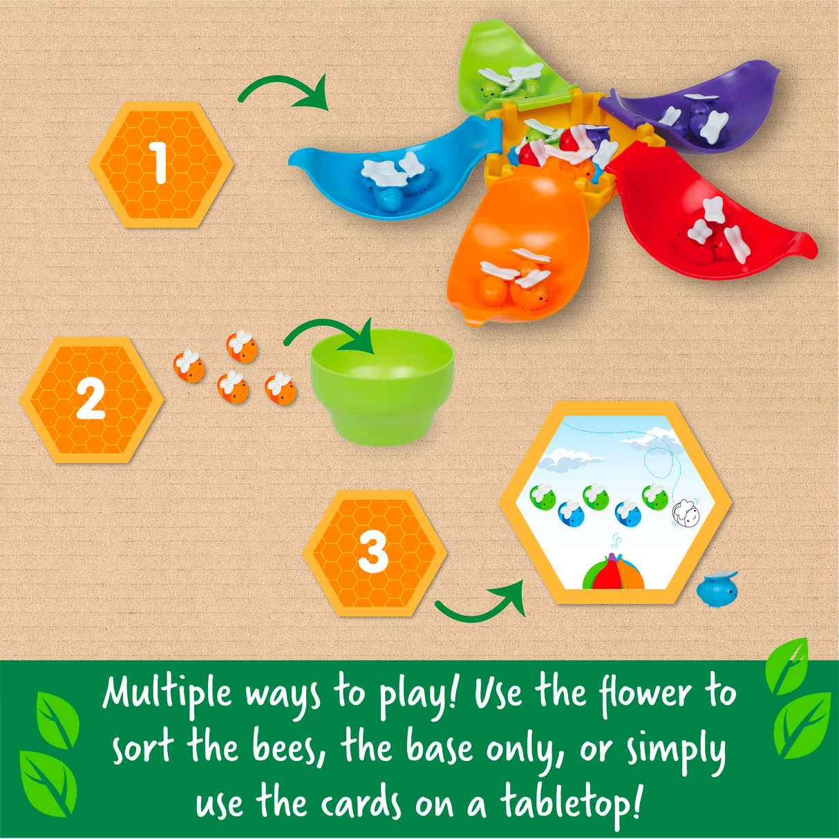 Blooming Balance Bees Fine Motor Sorting Set