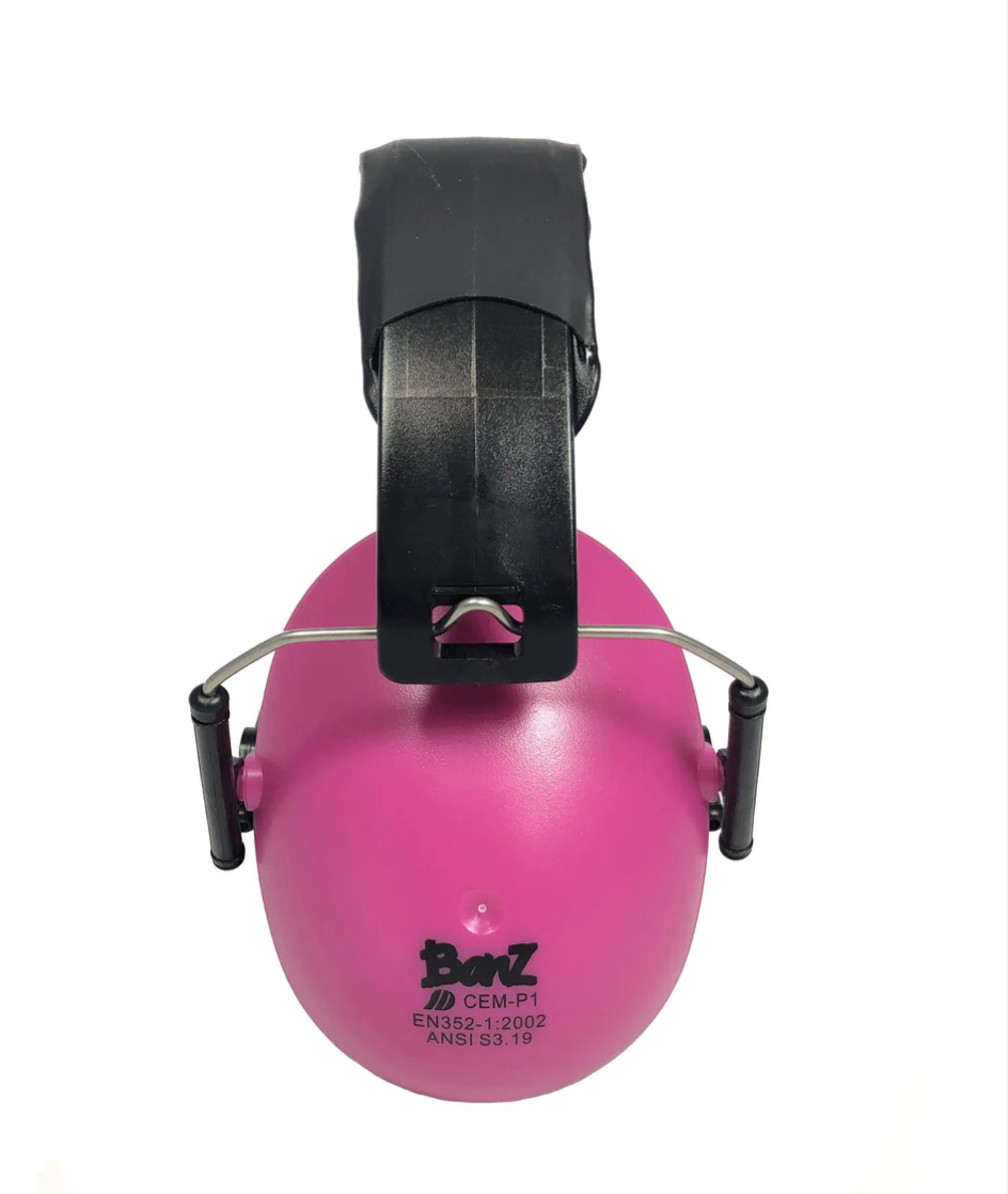 Banz Earmuffs Kids Hearing Protection 2-12+ Years by Baby Banz