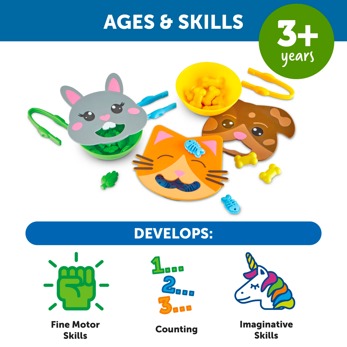 Fine Motor Feeding Friends™