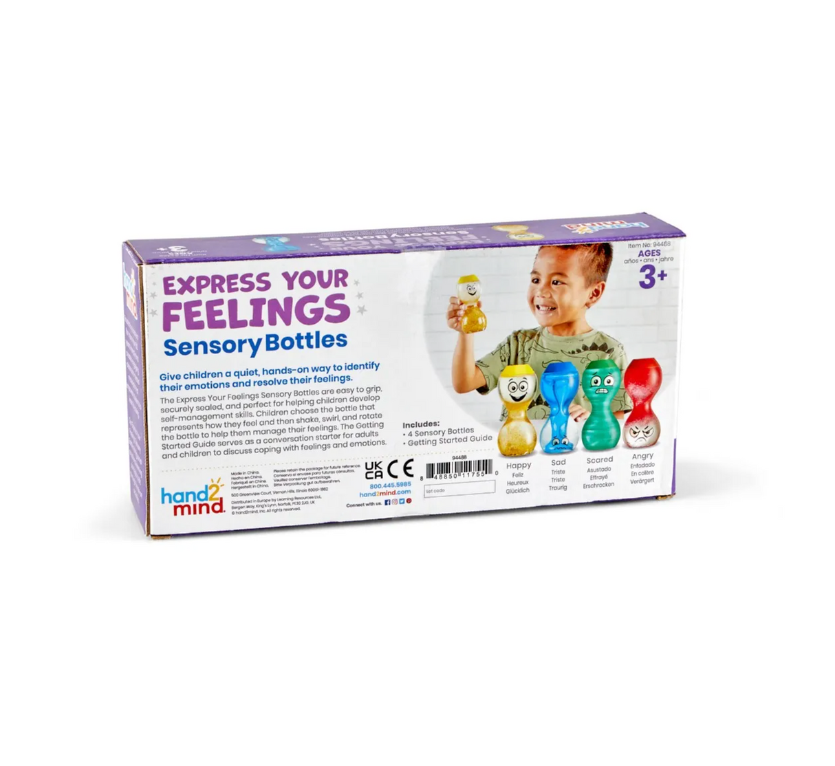 Express Your Feelings Sensory Bottles