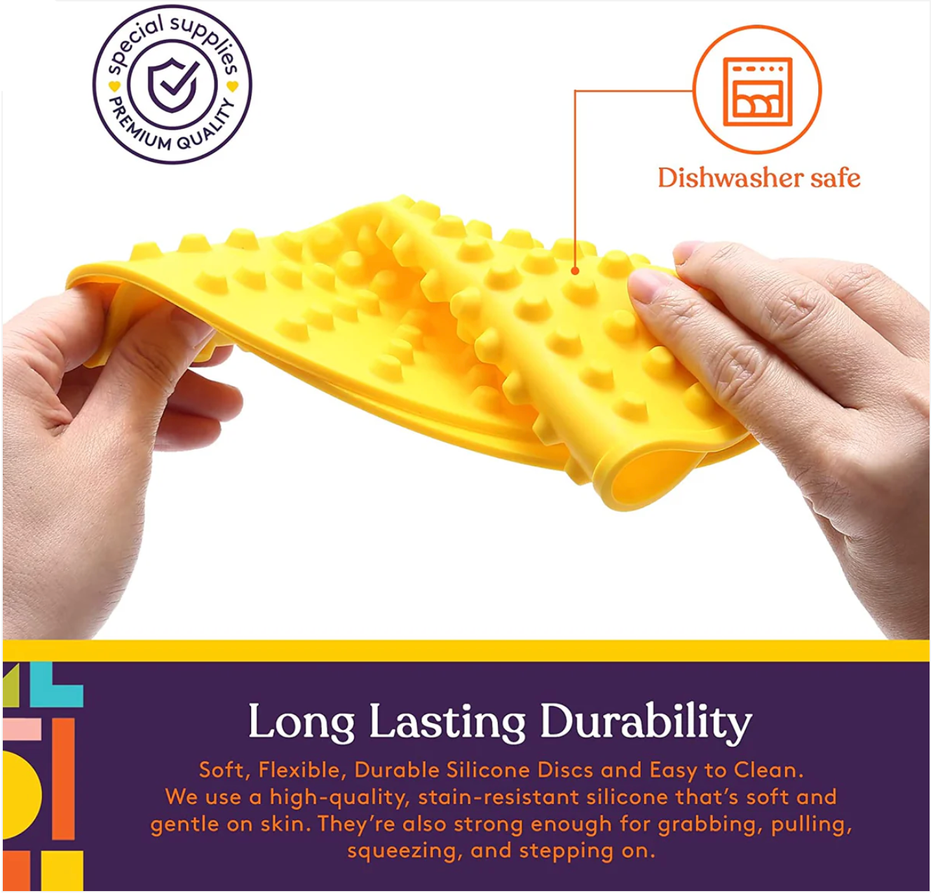 Sensory Discs Matching Game – 20 Pack with Eye Mask