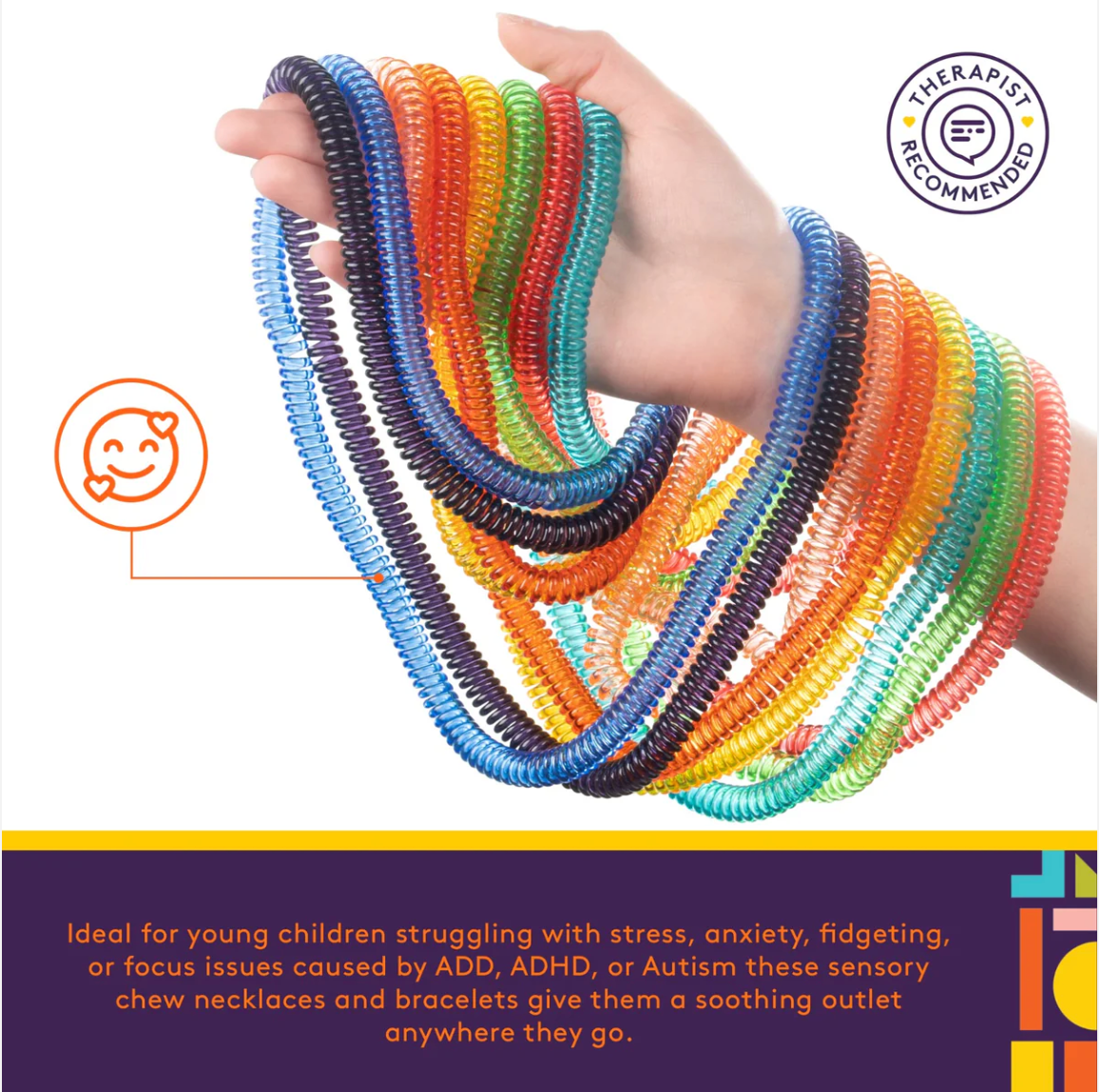 Chewy Jewelry Translucent Necklaces and Bracelets