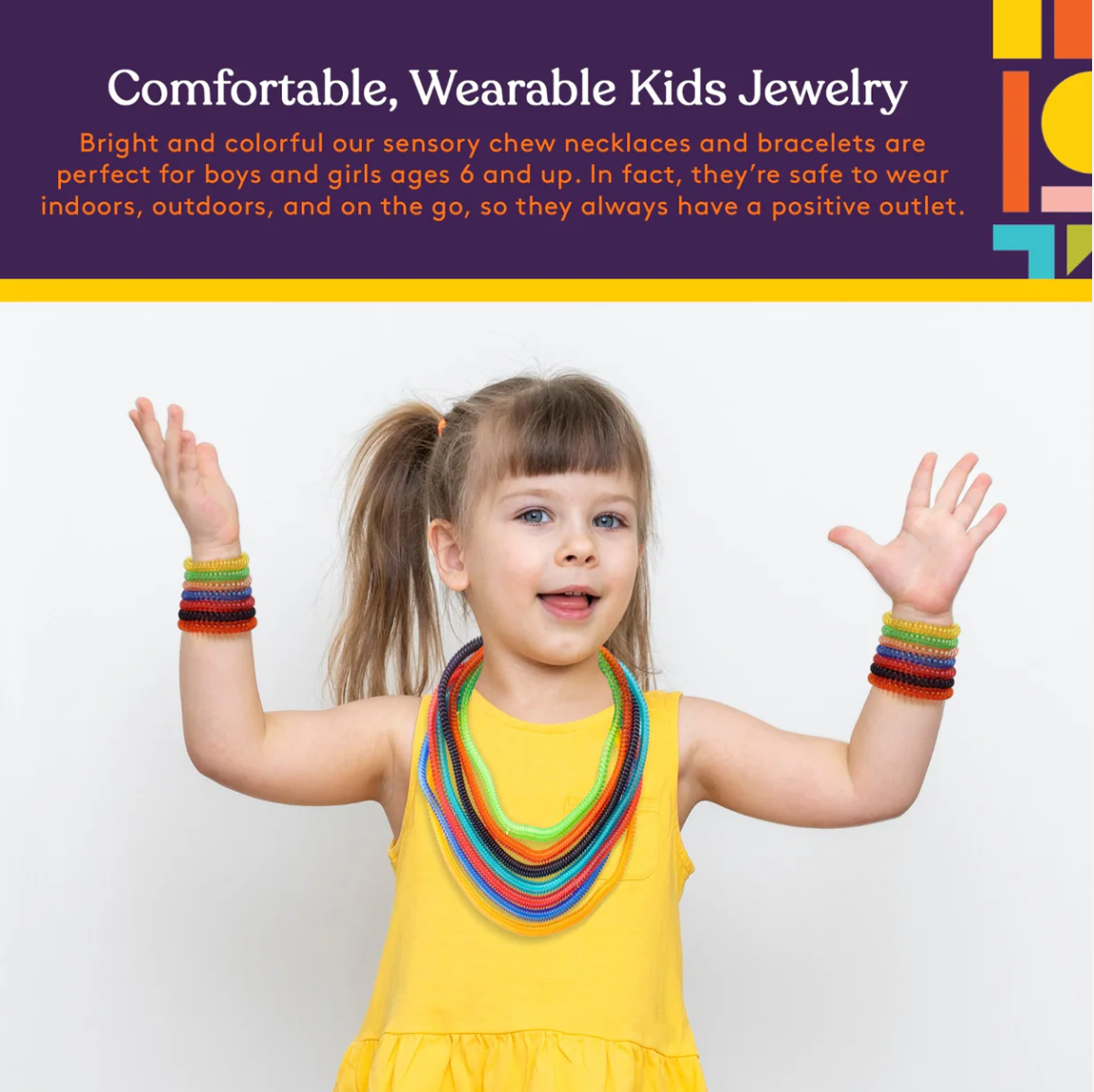 Chewy Jewelry Translucent Necklaces and Bracelets