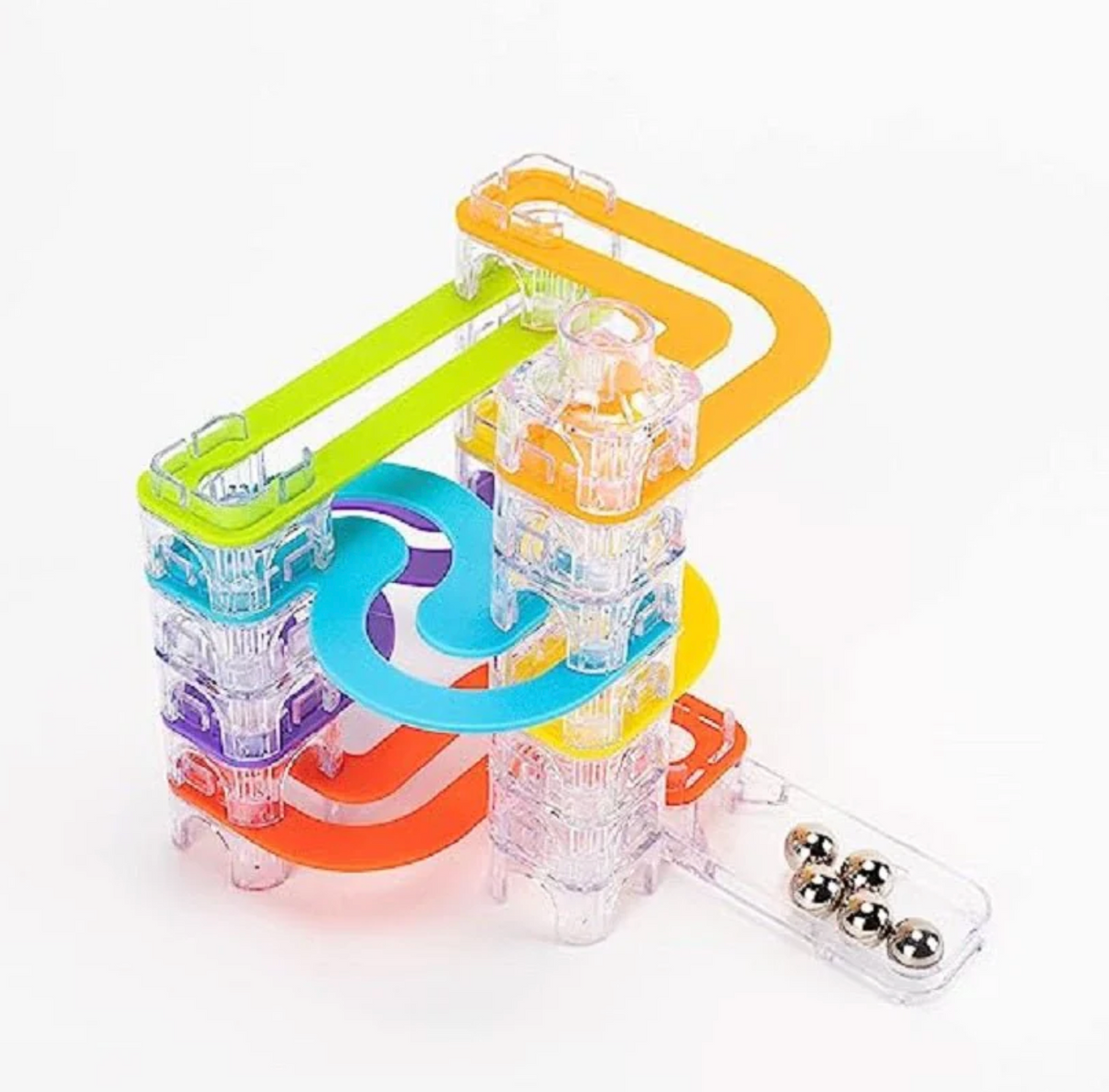 •	Trestle Tracks Marble Run