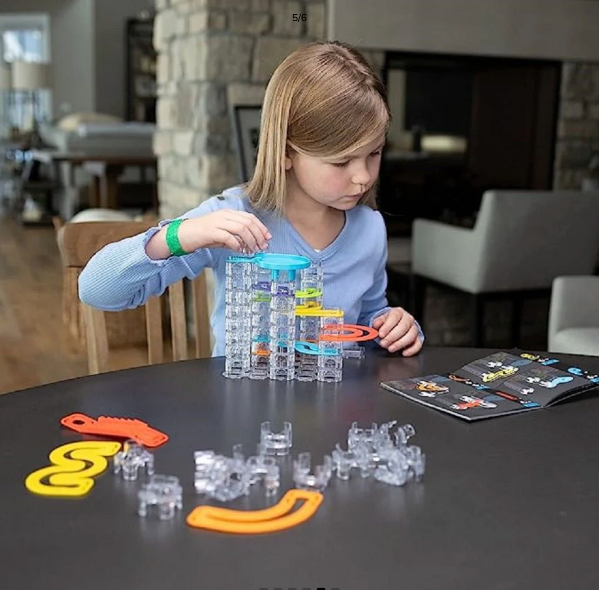 •	Trestle Tracks Marble Run
