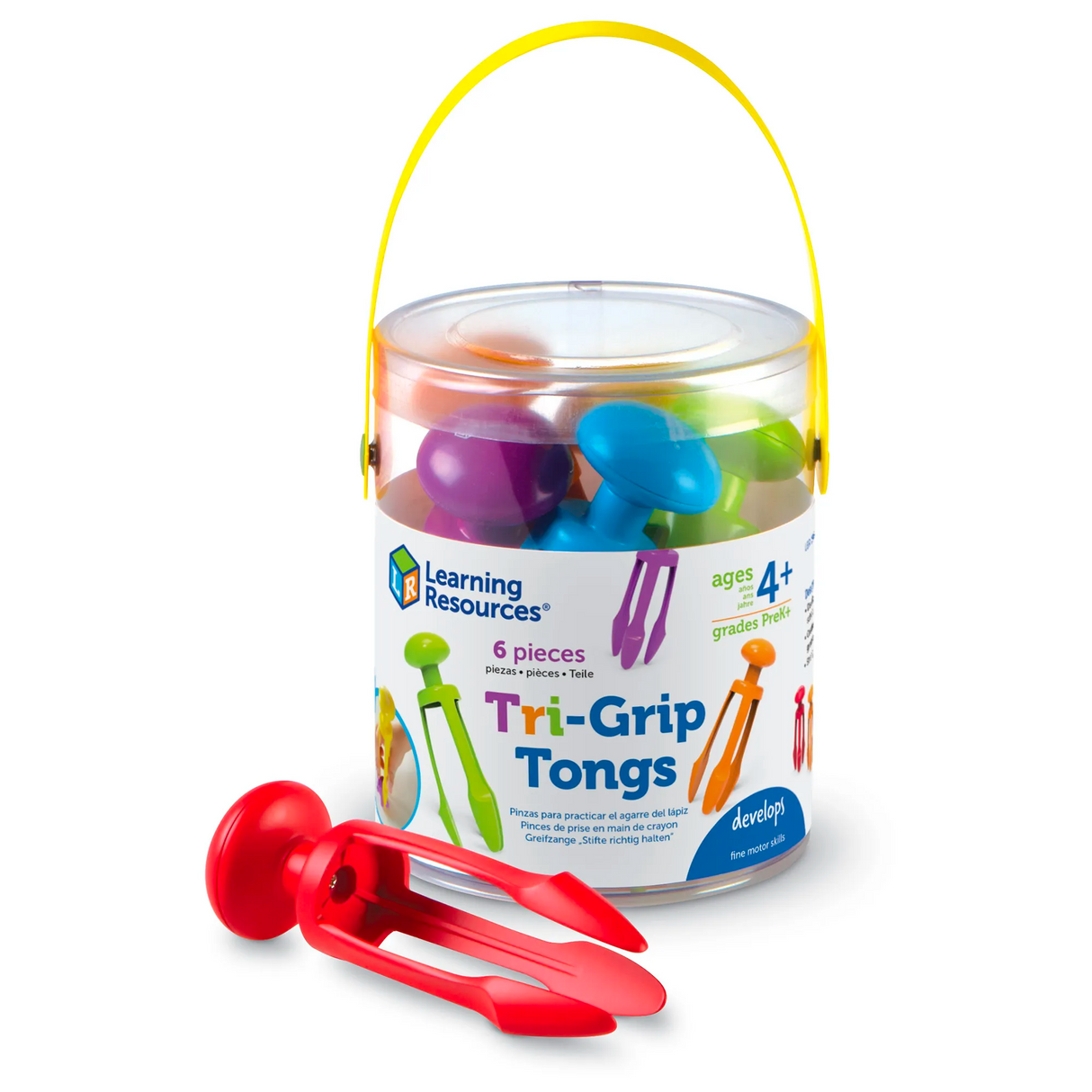 Tri-Grip Tongs, Set of 6