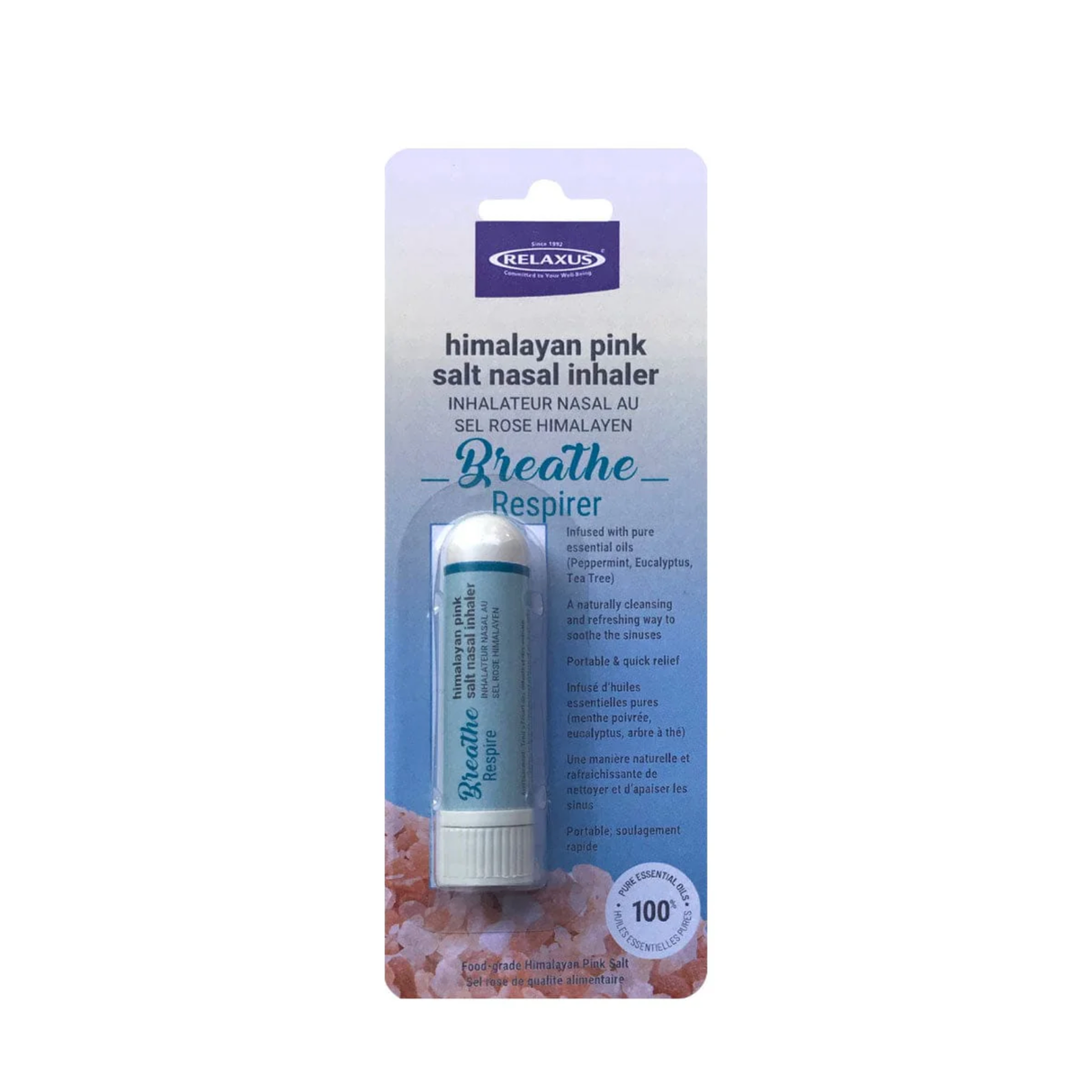 Himalayan Pink Salt Nasal Inhaler