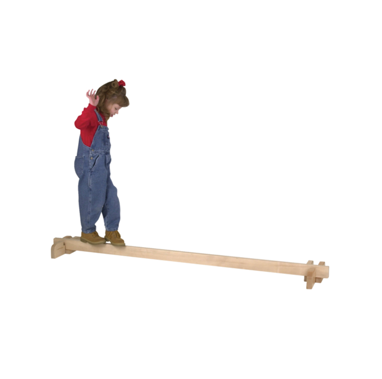 Versatile 2-Way, Solid Maple Balance Beam! Reverses from 2 3/4" wide to 1 1/4" wide.