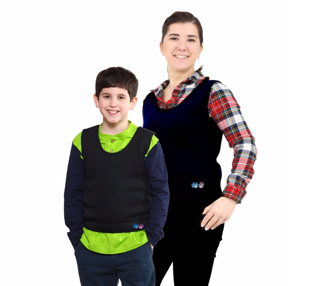 Fun & Function Teen/Adult Black Weighted Compression Vest