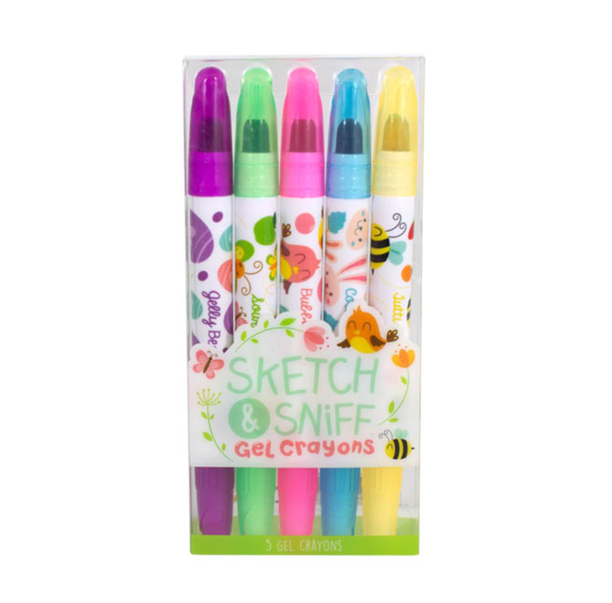 Spring Gel Crayons Sketch & Sniff