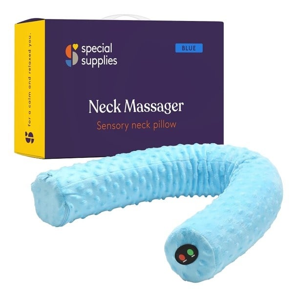 Special Supplies Sensory Vibrating Neck Pillow for Kids and Adults
