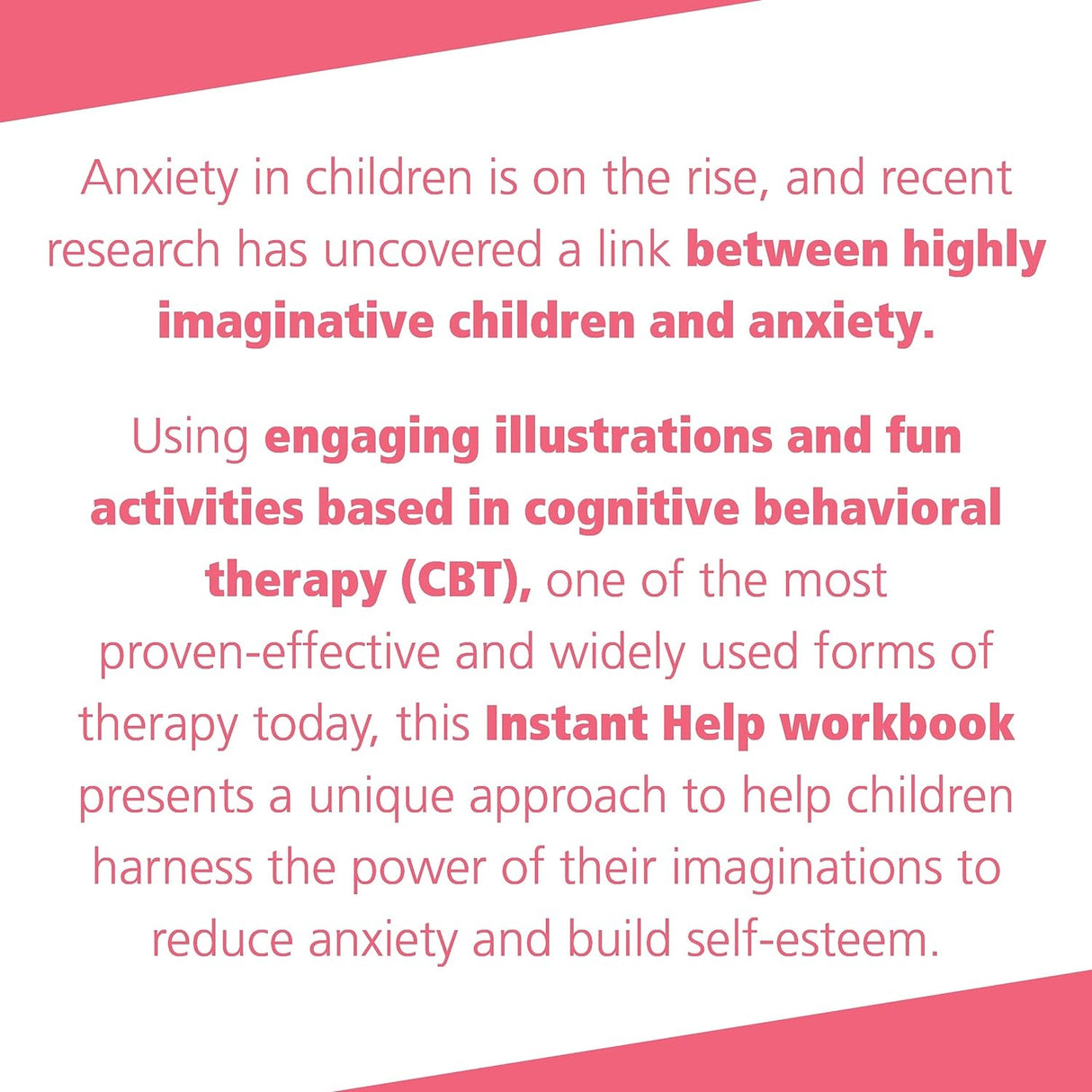 The Anxiety Workbook for Kids: Take Charge of Fears and Worries Using the Gift of Imagination