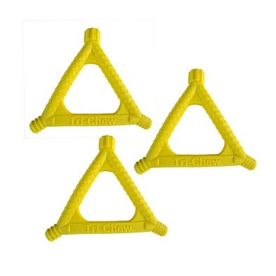 Tri-Chew Medium-Bite Yellow (3 Pack)