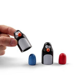 Blue Orange Pengoloo Wooden Memory Game