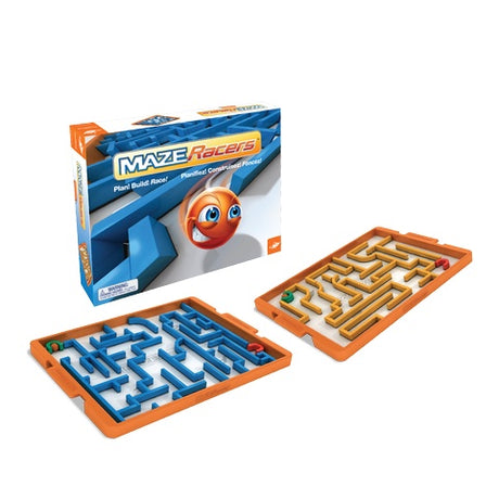 Maze Racers Game - Exciting, Creative Construction & Challenging Fine-Motor Maze Game!