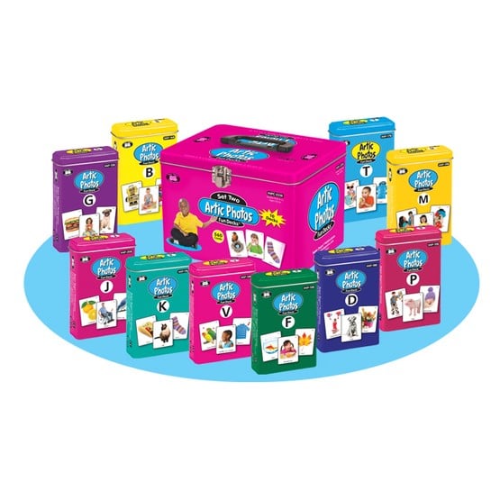 Super Duper® Artic Photos Fun Decks® Combo Set 2 - For Articulation & Language