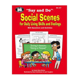 Super Duper® "Say and Do"® Early Social Scenes Combo (3 Book Set)