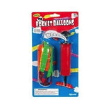 Rocket Balloon Set with 7” Pump & 20 High Flying Balloons