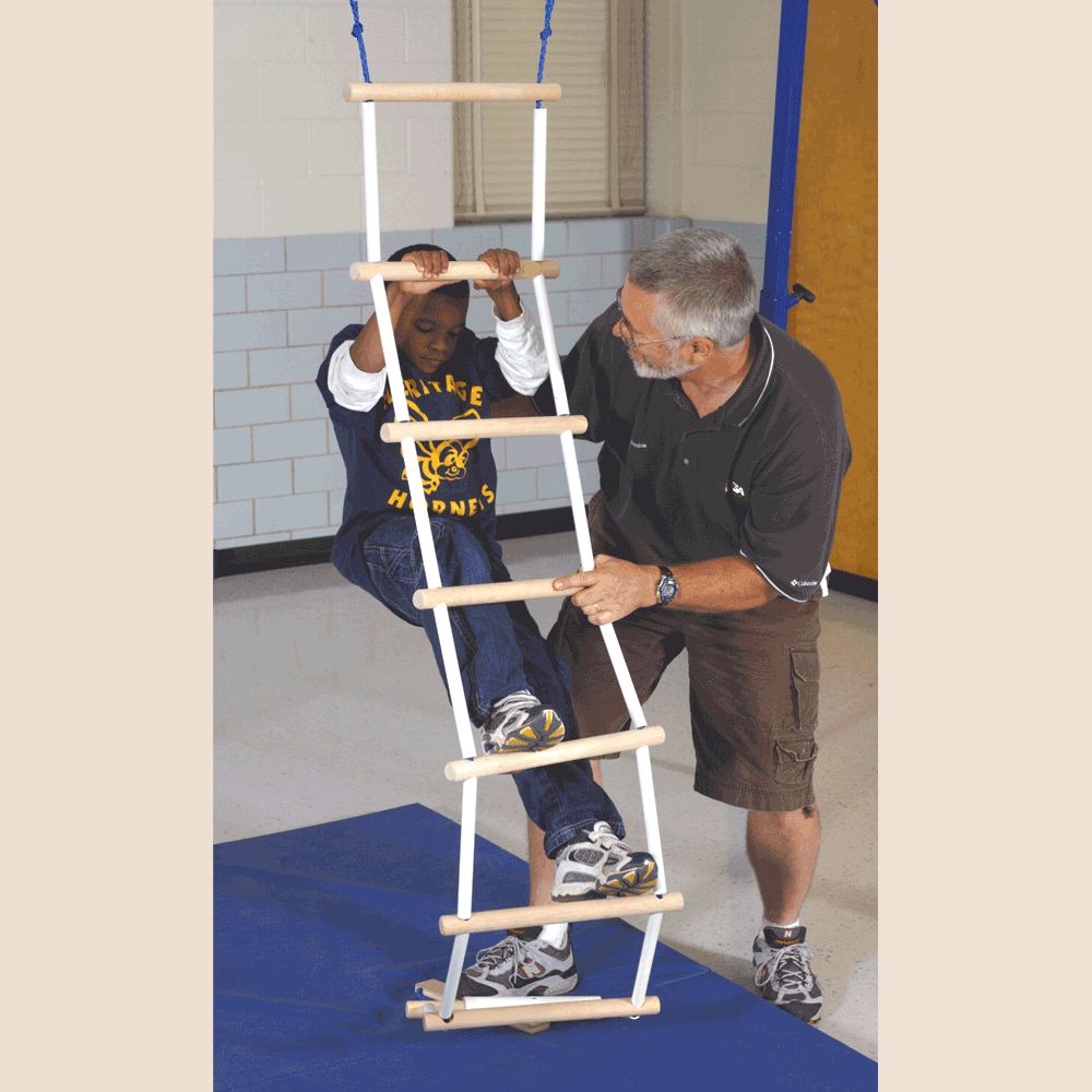 Smooth Grip Ladder for Vestibular Orientation