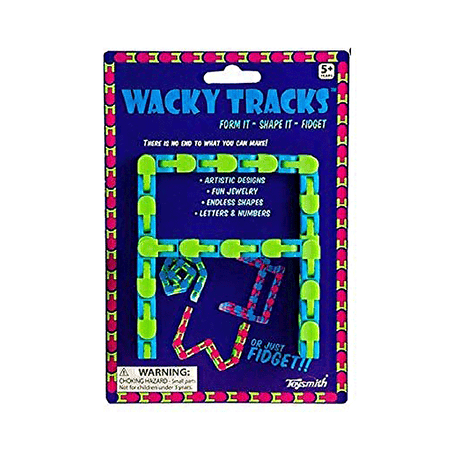 Wacky Tracks Articulating Fidgets in Assorted Colors