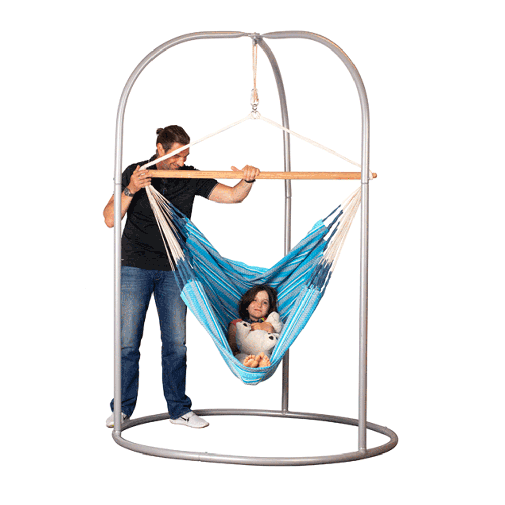 NEW Arcada Anthracite Steel Stand for La Siesta Joki, Comfort, or Kingsize Hammock Chairs