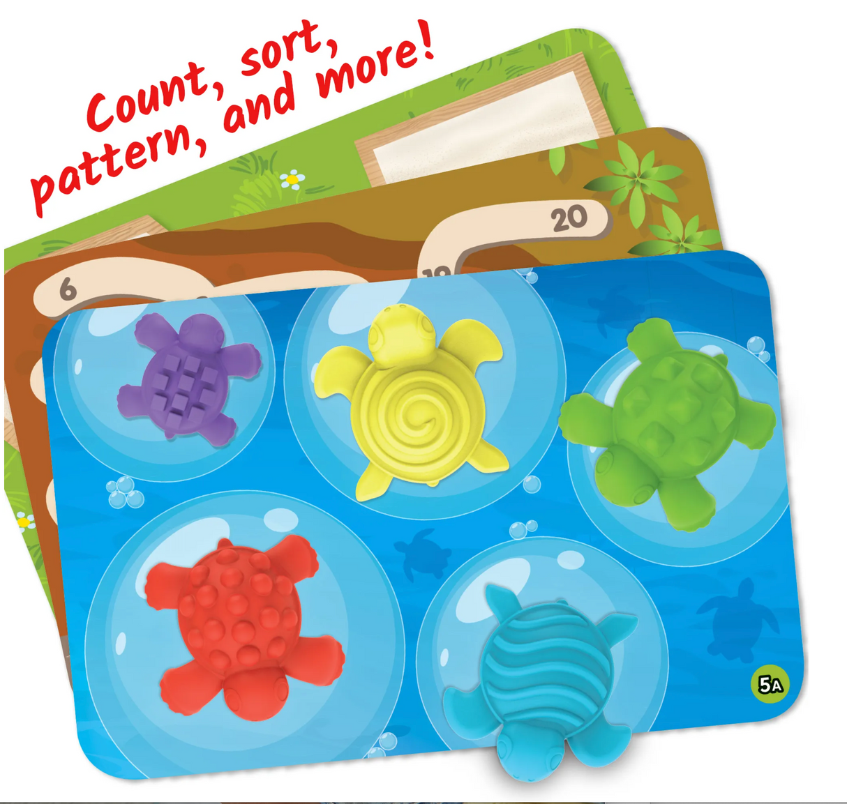 Tactile Turtles Math Activity Set