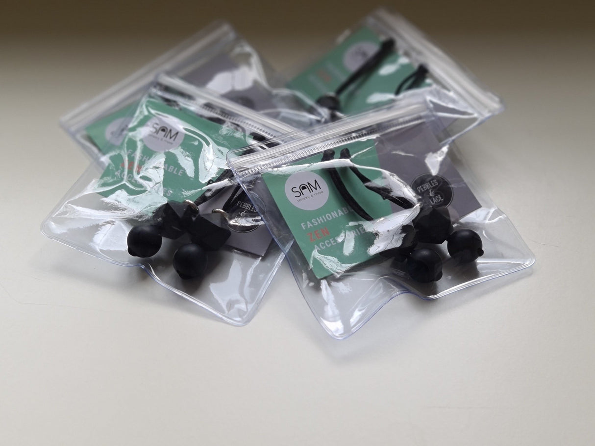 SAM Sensory™ & More Zen Bite-Me! Beaded Zipper-Pull