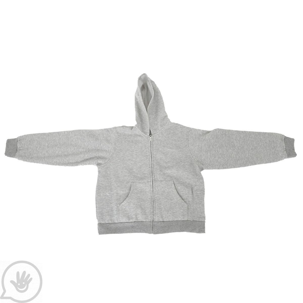 Weighted Fleece Hoodie Jacket