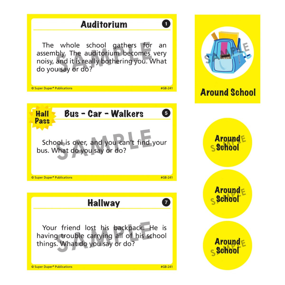 What Do You Say...What Do You Do... At School?