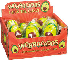 Toysmith Wobbocados Avocado Toy