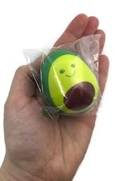 Toysmith Wobbocados Avocado Toy