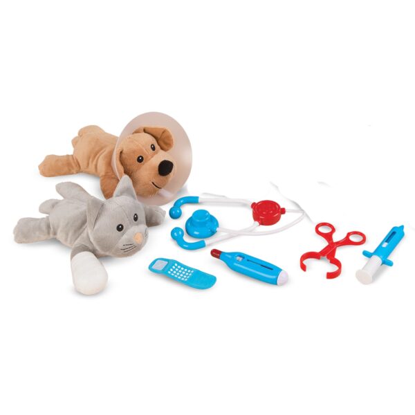 Melissa & Doug Examine & Treat Pet Vet Play Set - Image 3