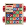 Melissa & Doug Classic ABC Block Cart - Image 2