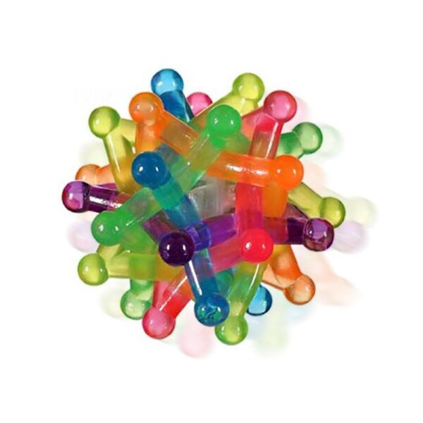 Flashing Neutron Sensory FIdget & Stress Relief Therapy Ball