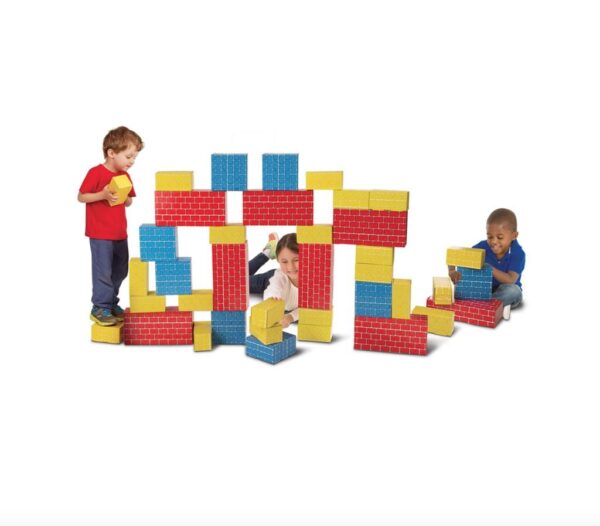 Melissa & Doug Deluxe Jumbo Cardboard Blocks (40 pc) - Image 2